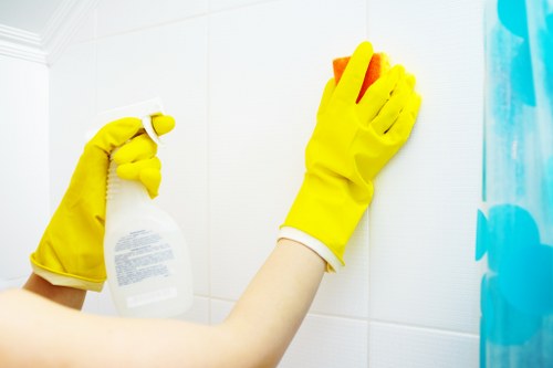 Dust removal from window curtains